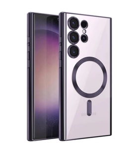 ERTAN Samsung Galaxy S25 Ultra Kılıf Kross Magneticsafe Kapak - Mor