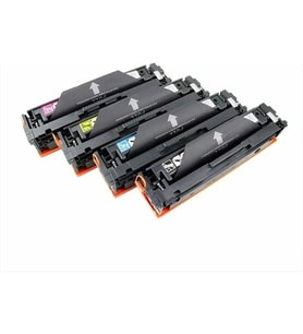Photo Print®Color Laserjet Pro M255NW 207X Chipsiz 4 Renk Muadil Toner (Çok Renkli)