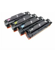 Photo Print®Color Laserjet Pro M255NW 207X Chipsiz 4 Renk Muadil Toner (Çok Renkli)
