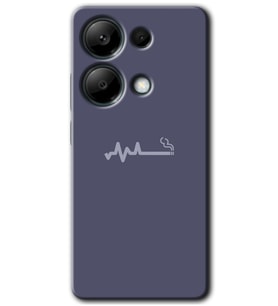 Poco M6 Pro Kılıf HD Desen Baskılı Kılıf - Sigara Zararlıdır
