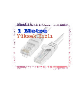 Eternet Kablosu - Modem Pc Bağlantı Kablosu 1 Mt.