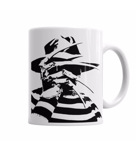 Estampa Freddy Krueger  Feminina Kupa Bardak Porselen