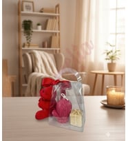 Mumelia Candles Pofuduk Şans - Doğal Soya Çantalı Mum Seti