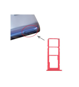 Samsung Galaxy M02S Sim Yuvası Sim Kart Tepsisi Sm M025F Ds (Kırmızı)