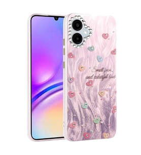 Durukar® Samsung Galaxy A06 Kılıf Blade Aynalı Desenli Kapak - Desen 8