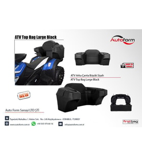 Atv Çantası 140 Litre Siyah Universal