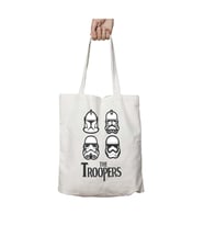 The Troopers Beatles Star Wars iki Tarafı Kalıcı Baskılı Yıkanabilir Çanta