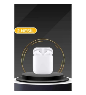 Mey İthalat® 3 Kordonlu Dokunmatik Ekran Akıllı Saat ve 2.Nesil Kablosuz Bluetooth Kulaklık ANC/ENC