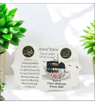 Kişiye özel ahşap baskılı maknet 20 adet