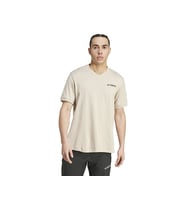 adidas Xpl Logo Tee Erkek Antrenman Tişörtü IN6504 Bej
