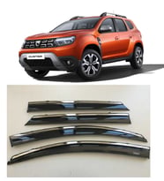 DACIA DUSTER Kromlu Cam Rüzgarlığı Krom Rüzgarlık  2018 - 2023