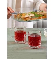 Paşabahçe Timeless 2 Li Kulplu Bardak-fincan 250 cc