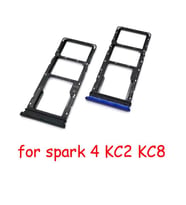 Tecno Spark 4 Sim Aparatı Sim Tray (Mavi)