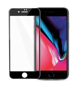 Blogy iPhone 8 / 7 ile Uyumlu Flexi 5D Ekran Koruyucu Black