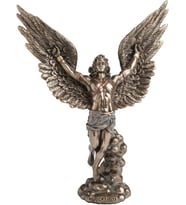 WISE Icarus Dekoratif Obje – Antik Yunan Mitolojisi Figürü – Poliresin Biblo – 20,5 cm