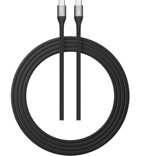 Lexroo 100W Type-C Şarj Kablosu 1.2 Metre Halat Örgü 480Mbps Kırılmaz Bükülmez Data Kablosu