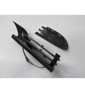 MERCEDES C CLASS- W202- 97/99; ÖN TAMPON ÇEKİ DEMİRİ KAPAĞI SAĞ SİYAH (TW)