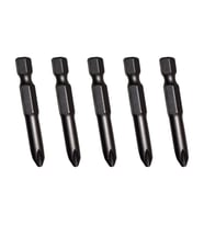 PH2 50 mm Bits Uç 5'li Paket Yıldız Vidalama Ucu