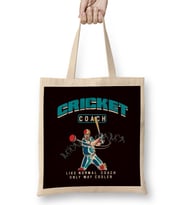 Cricket Coach Team Player Cricketer Bowler Pitch Bez Çanta Uzun Saplı