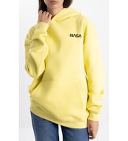 Unisex Oversize Nasa Kapüşonlu Sweatshirt