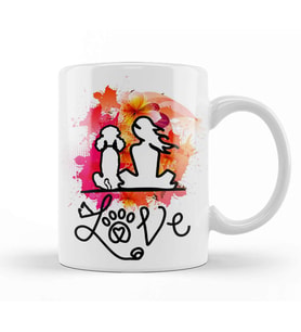 Poodle Mom 07 Kupa Bardak Porselen