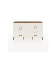 Arges Konsol 5 Raflı 3 Çekmeceli 4 Kapaklı 176x30x99 Çam-Aytaşı