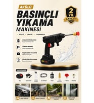 Güçlü Motorlu 48V Şarjlı Basınçlı Su Tabancası