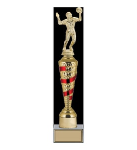 ODAK KUPA - Figürlü Kupalar - Voleybol Erkek Figürlü Kupalar FG-028 B - 45 cm