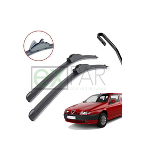 ALFA ROMEO 145 SEDAN ÖN CAM SİLECEK SÜPÜRGESİ TAKIMI 1997 - 2001
