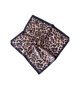 Saten Bandana Saten Fular Saten Çanta Aksesuarı Özel Desen Bandana 45X50 Cm