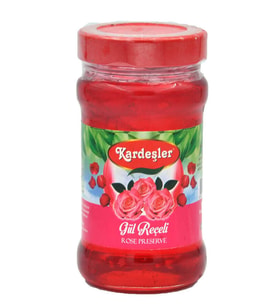 Kardeşler Gül Reçeli Cam Kavanoz 380 G