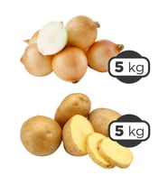 GELTAT Patates Afyon 5 Kg ve  Kuru Sogan 5 kg
