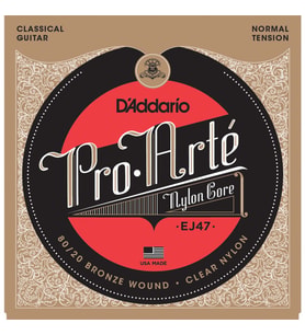 D’Addario EJ47 Pro-Arte Klasik Gitar Tel Seti 80/20 Bronze Normal Tension