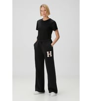 Tommy Hilfiger TJW H GRAPHIC SWEAT PANT Kadın Siyah Eşofman Altı DW0DW20558BDS
