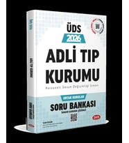 2026 ÜDS Adli Tıp Kurumu Ortak Konular Soru Bankası Data Yayınları
