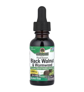 Black Walnut & Wormwood, Liquid Extract, Alcohol-Free, 2000 mg, 1 fl oz (30 ml)