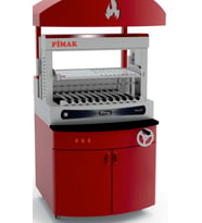 Pimak Elektrikli Asansörlü Izgara 11 + 1 Şiş 108 x 106 x 215 (cm)