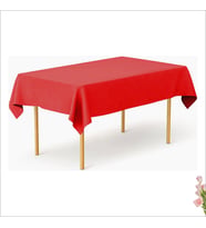 Masa Örtüsü 137cm x 270cm - Kırmızı (STD)