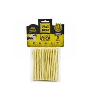 DELİBON TWİSTED STİCK BEYAZ S BOYU 80 ADET (Krem)