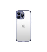 Apple iPhone 15 Pro Uyumlu Kılıf Zore Kamera Korumalı Bontez Bumper (Lacivert)