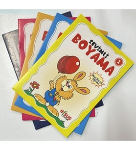 Sevimli Boyama Seti (5 )