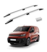 Turtle Citroen Berlingo 2019-2025 / Kısa Şasi Tavan Çıtası Crown Gri