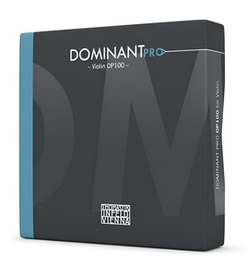 Thomastik DP100 Dominant Pro 4/4 Takım Keman Teli Parlak ve Net Tını, El Cilası İşçiliği, Hassas Akort Kararlılığı