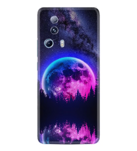 Xiaomi Mi 13 Lite Kılıf Silikon Desen Özel Seri Star Planet 1652