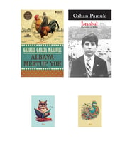 Istanbul Orhan Pamuk 9789750807169 - Albaya Mektup Yok 9789750725616- not Defterli seti (Renksiz)