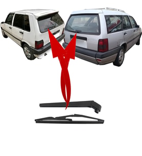 Fiat Tempra Arka Silecek Kolu ve Süpürgesi 330Mm