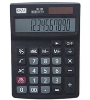Kraf Hesap Makinesi Metal Gövde TAX Fonksiyonlu HM125 (12 Hane)