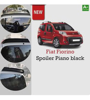 Fiat Fiorino Bagaj Üstü Spoiler Piano Black 2007-2020