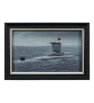 e38 EL İŞÇİLİĞİ PİRİREİS İĞNE OYASI TABLO 66 x 45 cm - 6066 (Karışık)