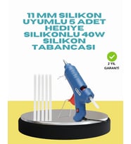 5 Silikon Hediyeli 40w Silikon Tabancası Ev Ve Hobi Kullanımı